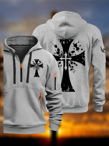 Cross Jesus God Christian Zipper Hoodies