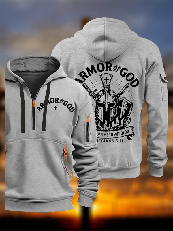 Armor Of God Jesus God Christian Zipper Hoodies