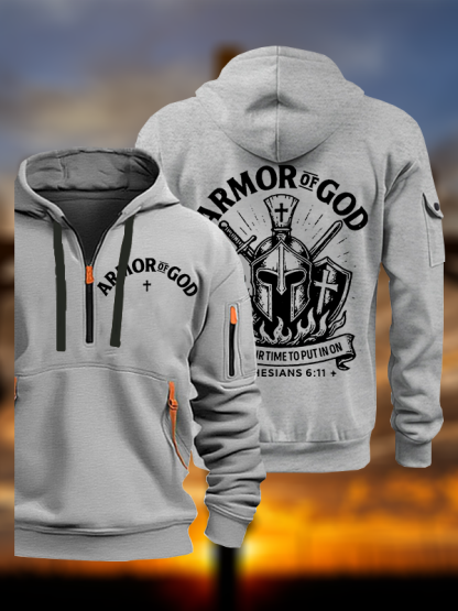 Armor Of God Jesus God Christian Zipper Hoodies