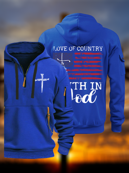 Faith In God Jesus God Christian Zipper Hoodies