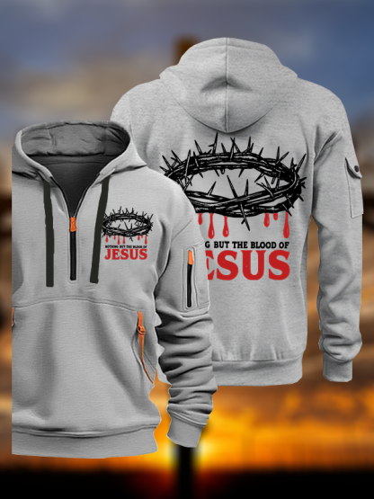 Blood Of Jesus  Jesus God Christian Zipper Hoodies