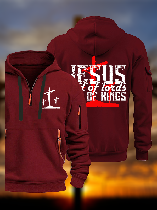 King Of Kings Lord Of Lords Jesus God Christian Zipper Hoodies