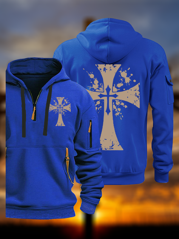 Cross Jesus God Christian Zipper Hoodies