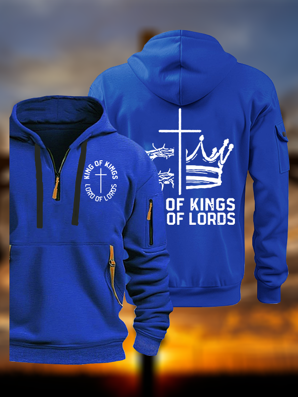 King Of Kings Lord Of Lords  Jesus God Christian Zipper Hoodies