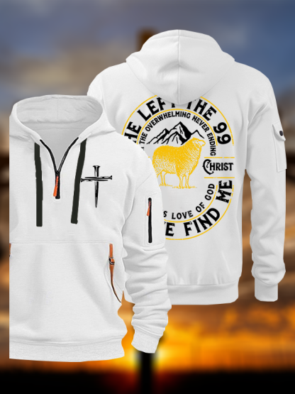 He Left The 99 Jesus God Christian Zipper Hoodies