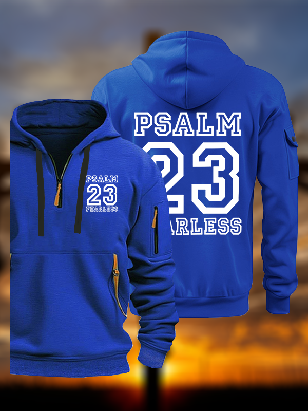 Psalm 23 Jesus God Christian Zipper Hoodies