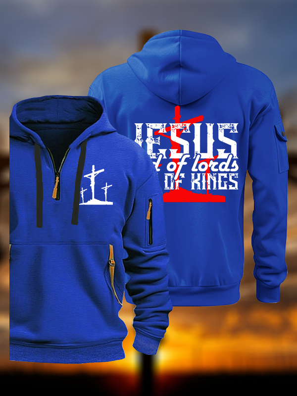 King Of Kings Lord Of Lords Jesus God Christian Zipper Hoodies