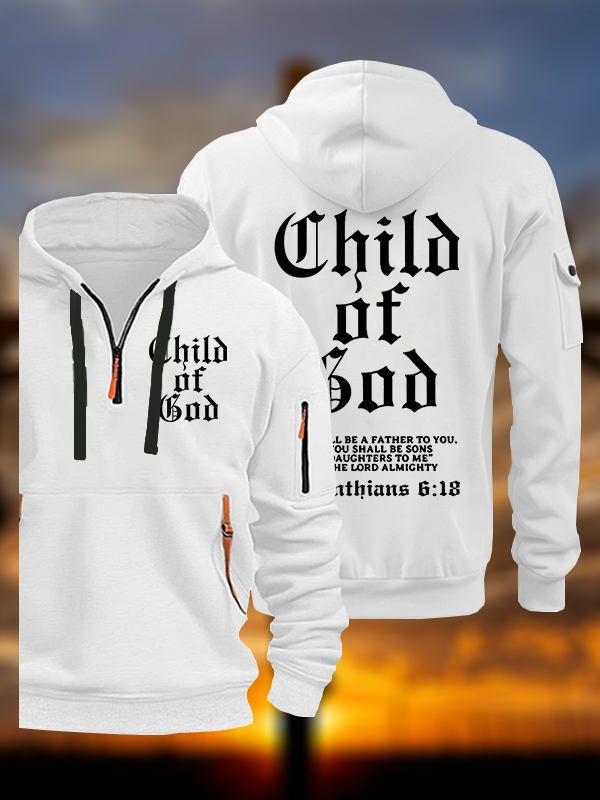 Child Of God Jesus God Christian Zipper Hoodies