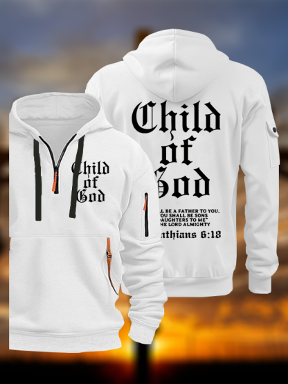 Child Of God Jesus God Christian Zipper Hoodies