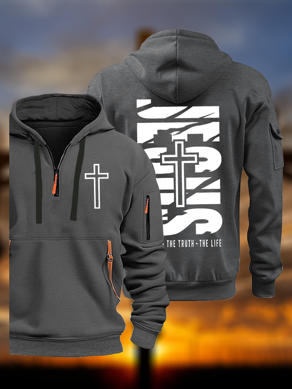 Jesus The Way The Truth The Life Jesus God Christian Zipper Hoodies