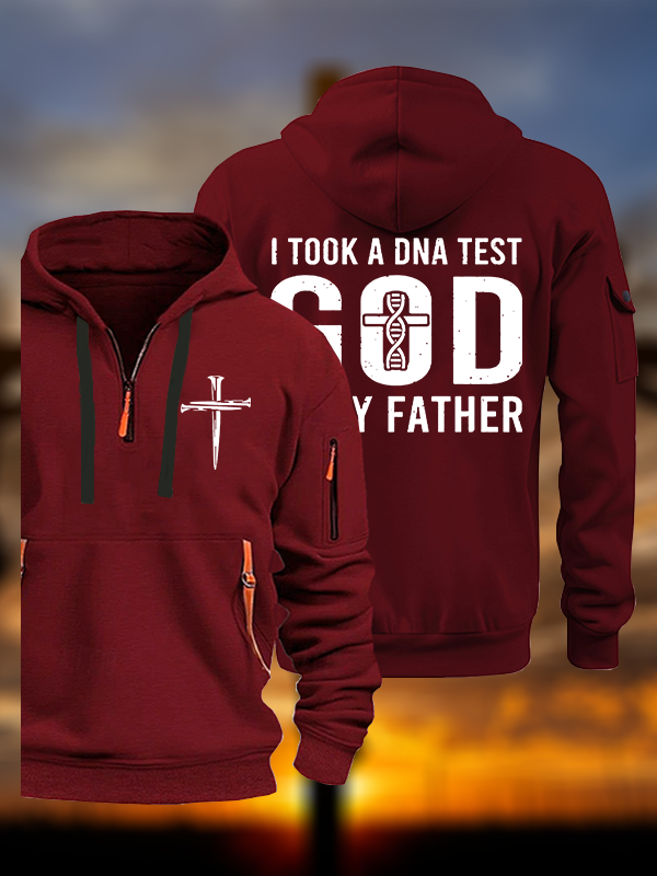 God Is My Father Jesus God Christian Zipper Hoodies