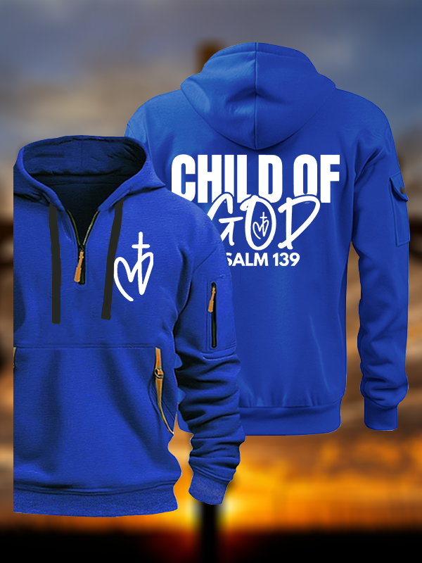Child Of God Jesus God Christian Zipper Hoodies