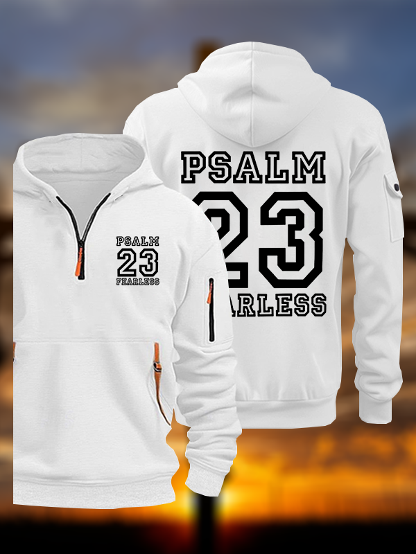 Psalm 23 Jesus God Christian Zipper Hoodies