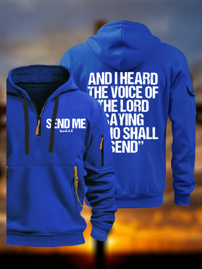 Send Me Isaiah 6:8 Jesus God Christian Zipper Hoodies
