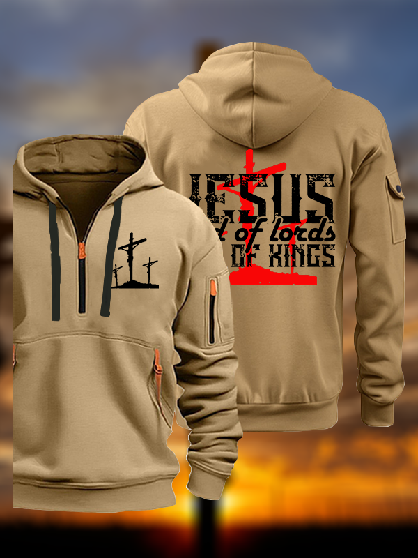 King Of Kings Lord Of Lords Jesus God Christian Zipper Hoodies