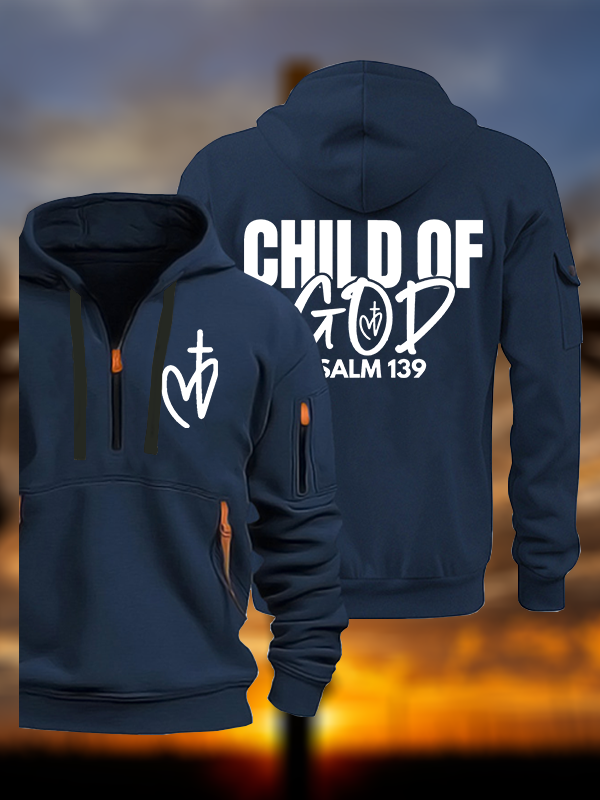 Child Of God Jesus God Christian Zipper Hoodies