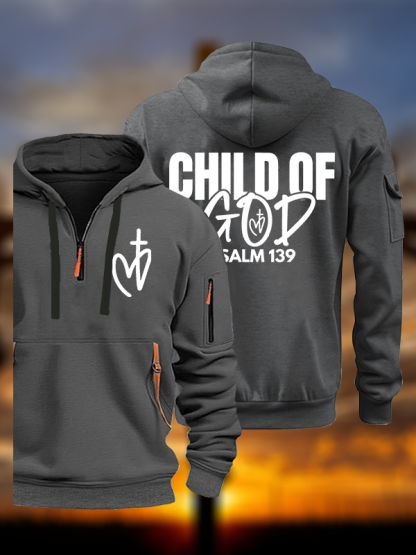 Child Of God Jesus God Christian Zipper Hoodies