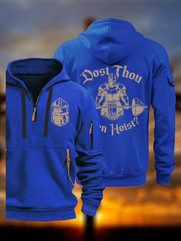 Dost Thou Even Hoist? Jesus God Christian Zipper Hoodies