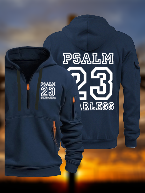 Psalm 23 Jesus God Christian Zipper Hoodies