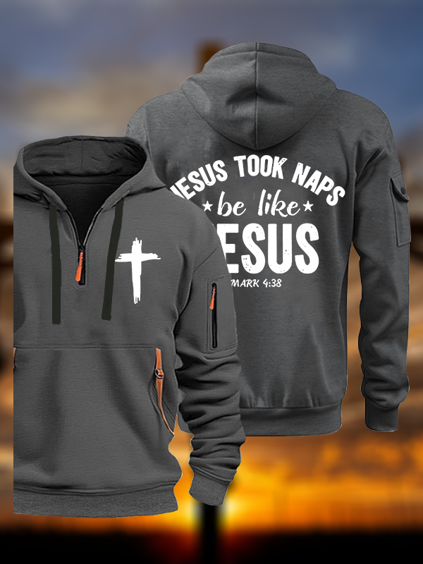Jesus Took Naps Be Like Jesus Jesus God Christian Zipper Hoodies