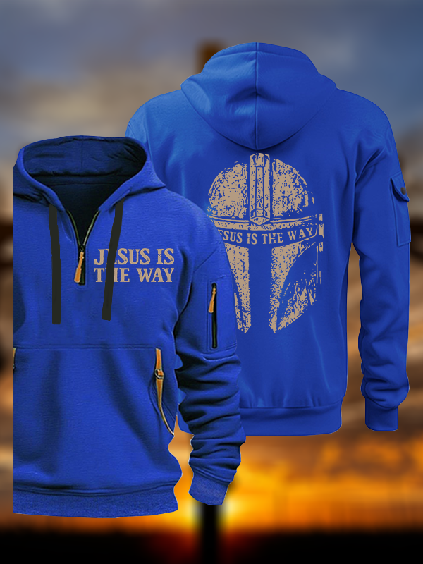 Jesus Is The Way Jesus God Christian Zipper Hoodies