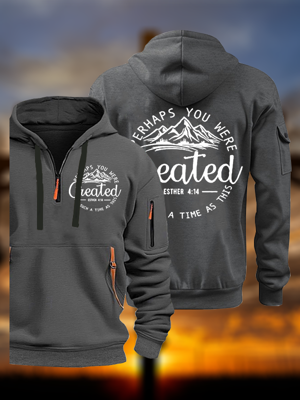 Perhaps You Were Created For Such A Time As This Jesus God Christian Zipper Hoodies