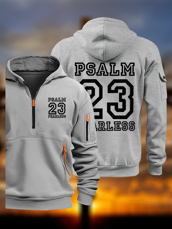 Psalm 23 Jesus God Christian Zipper Hoodies