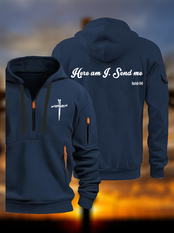 Isaiah 6:8 Jesus God Christian Zipper Hoodies