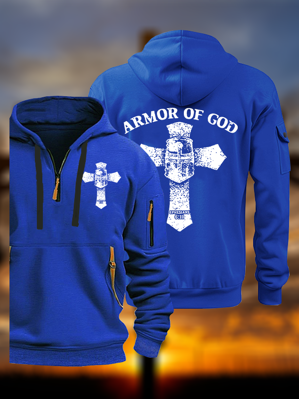 Armor of God Jesus God Christian Zipper Hoodies