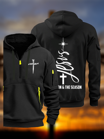 The Reason & The Season Jesus God Christian Zipper Hoodies