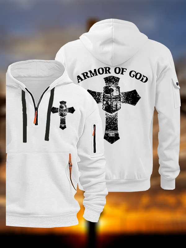 Armor of God Jesus God Christian Zipper Hoodies