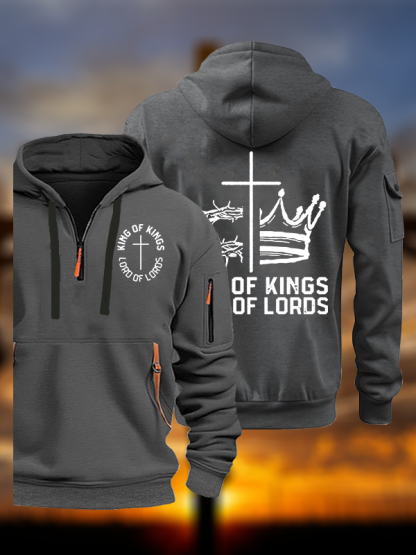 King Of Kings Lord Of Lords  Jesus God Christian Zipper Hoodies
