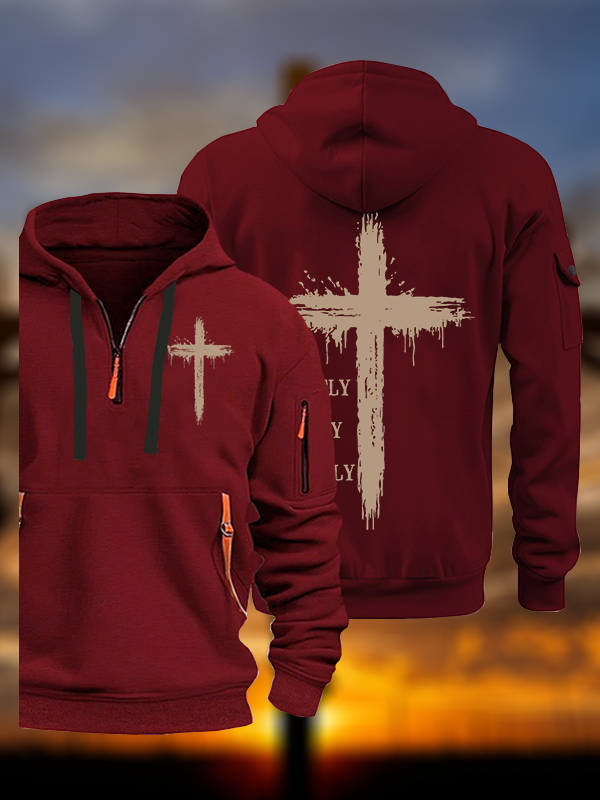 Act Justly Love Mercy Walk Humbly Jesus God Christian Zipper Hoodies