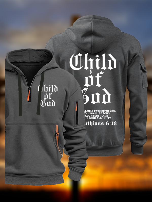 Child Of God Jesus God Christian Zipper Hoodies