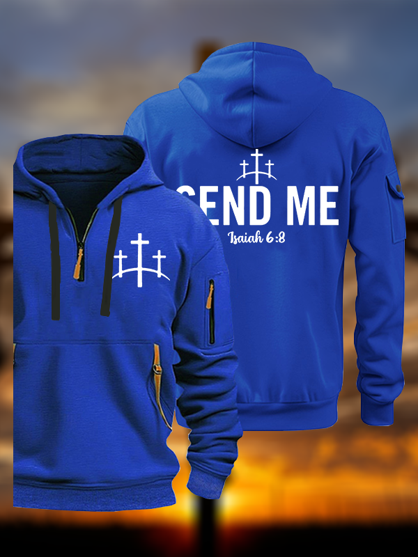 Send Me Jesus God Christian Zipper Hoodies