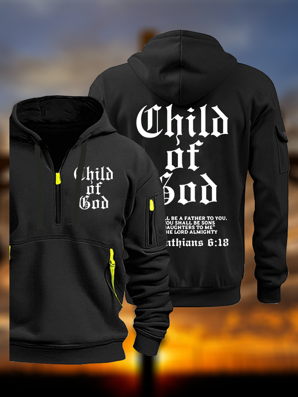 Child Of God Jesus God Christian Zipper Hoodies