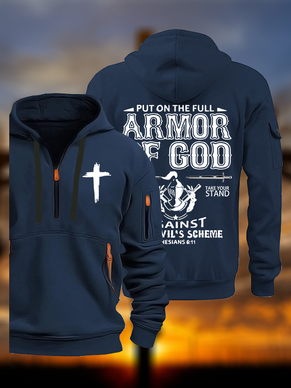 Armor of God Jesus God Christian Zipper Hoodies