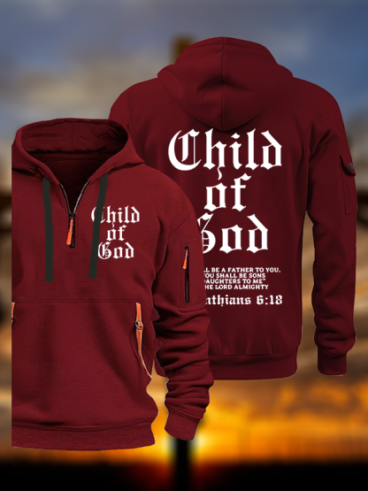 Child Of God Jesus God Christian Zipper Hoodies