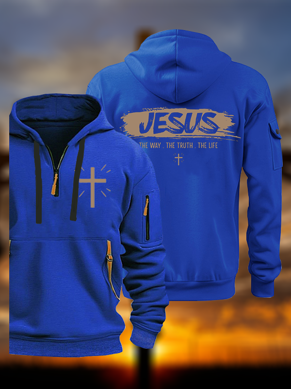Jesus The Way The Truth The Life Jesus God Christian Zipper Hoodies