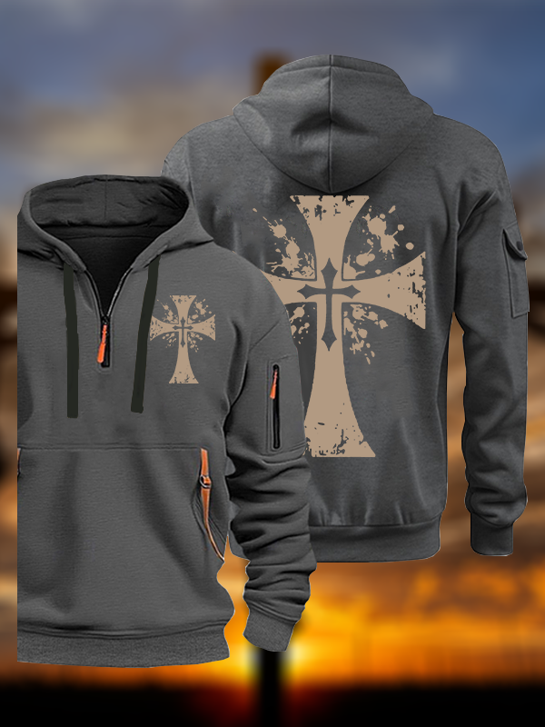 Cross Jesus God Christian Zipper Hoodies