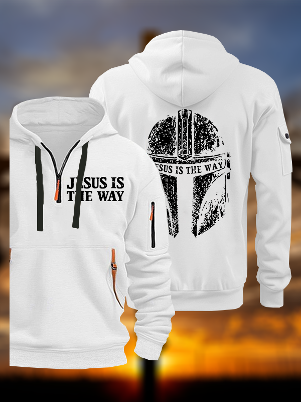 Jesus Is The Way Jesus God Christian Zipper Hoodies