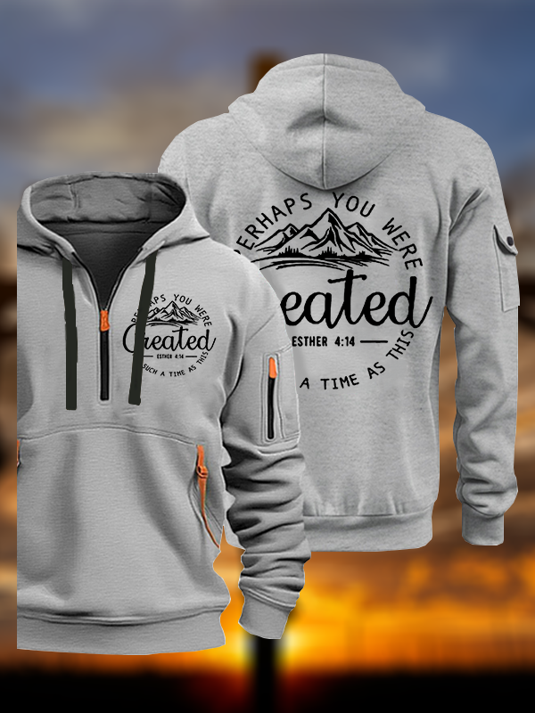 Perhaps You Were Created For Such A Time As This Jesus God Christian Zipper Hoodies