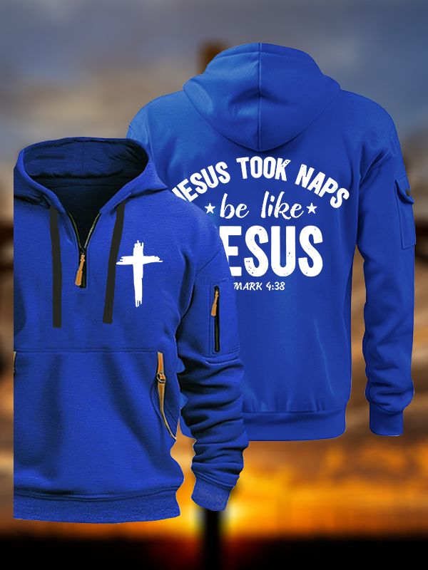 Jesus Took Naps Be Like Jesus Jesus God Christian Zipper Hoodies