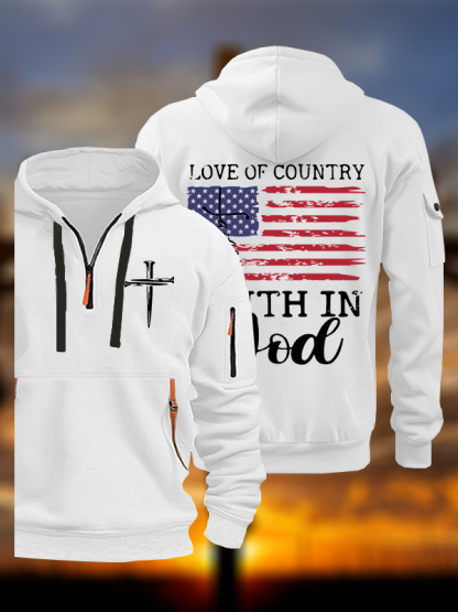 Faith In God Jesus God Christian Zipper Hoodies