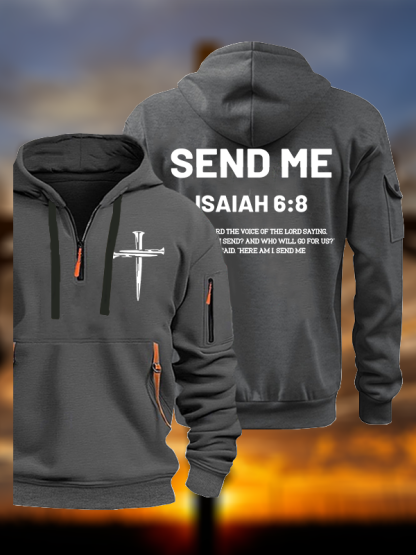 Send Me Jesus God Christian Zipper Hoodies