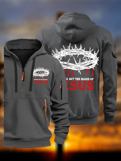 Blood Of Jesus  Jesus God Christian Zipper Hoodies