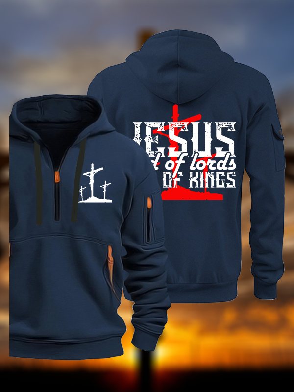 King Of Kings Lord Of Lords Jesus God Christian Zipper Hoodies