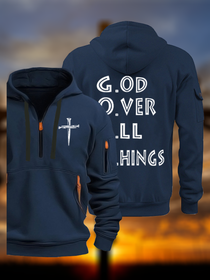 GOAT Jesus God Christian Zipper Hoodies