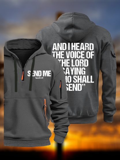 Send Me Isaiah 6:8 Jesus God Christian Zipper Hoodies