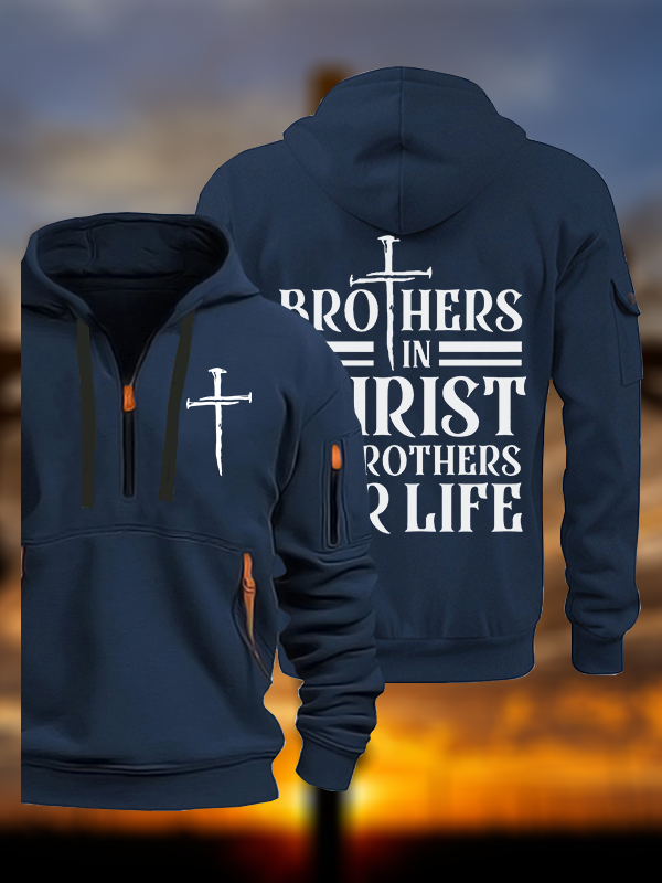 Brothers In Christ Jesus God Christian Zipper Hoodies